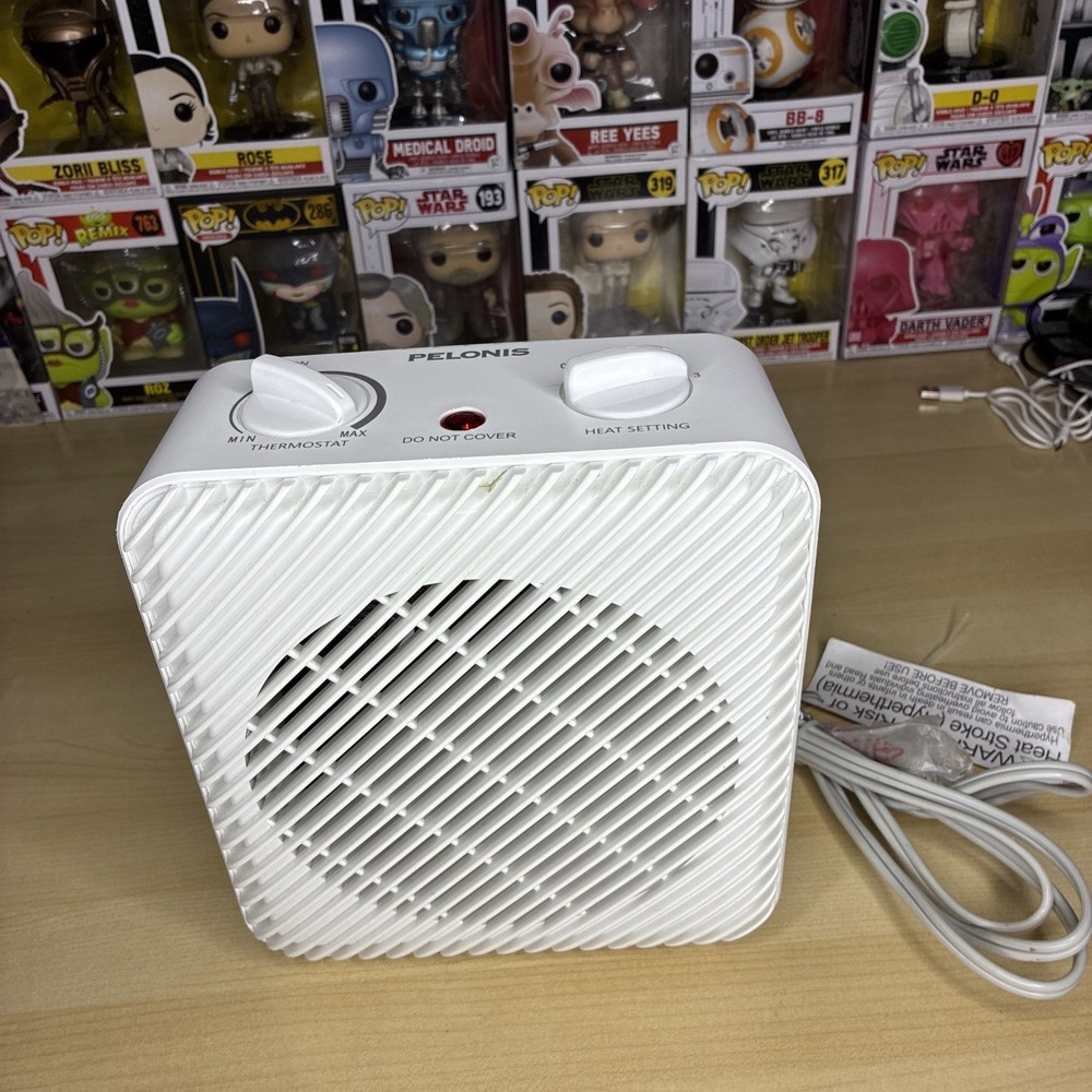 Pelonis 1500W 3Speed Electric FanForced Space Heater White PSH08F1AWW NEW NO BOX